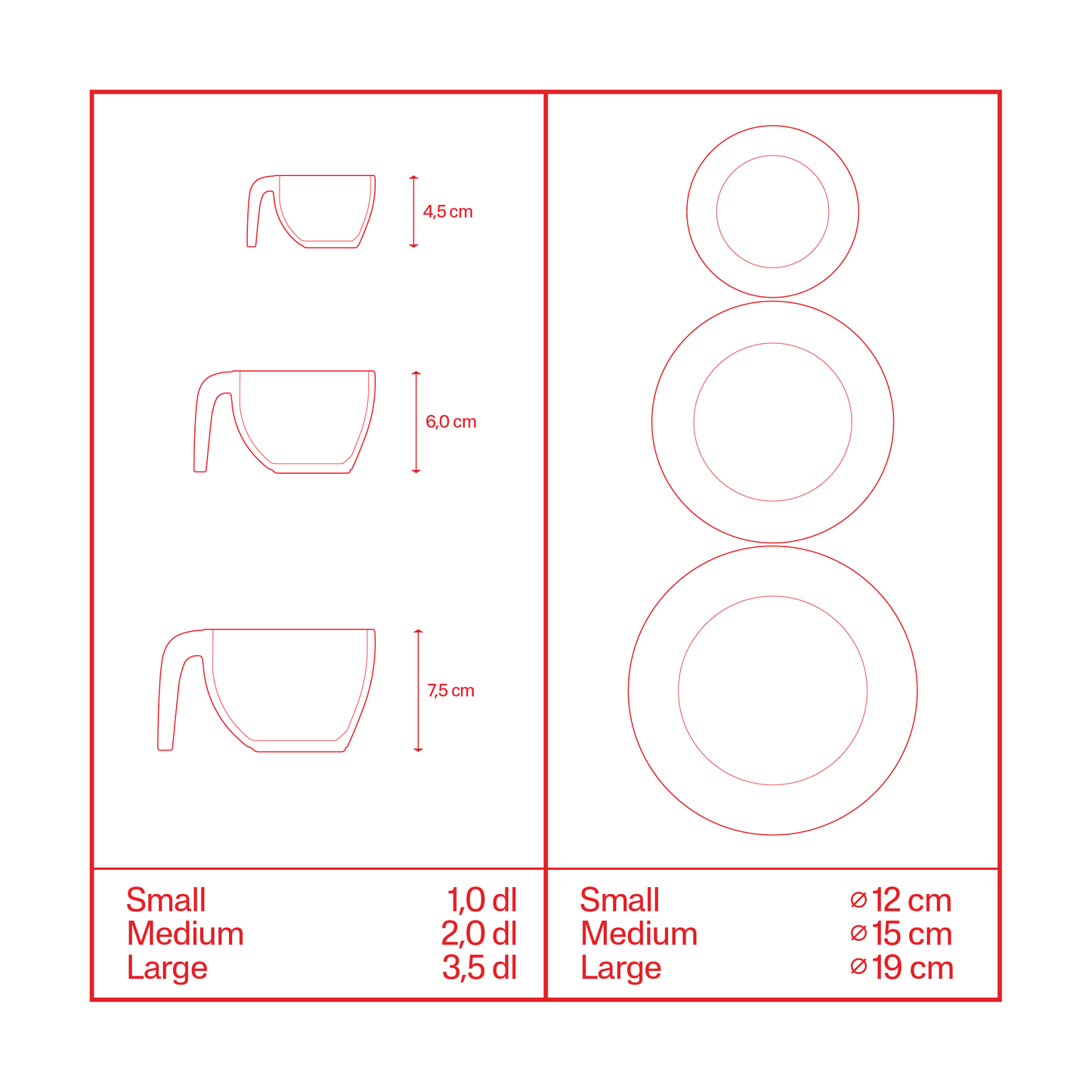 EgO – Cups & saucers