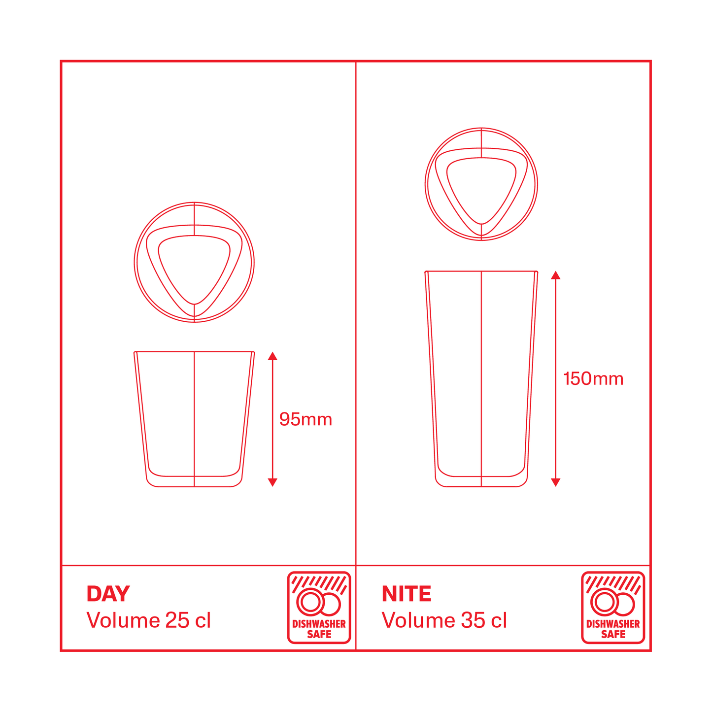 NITE – Drinking glass