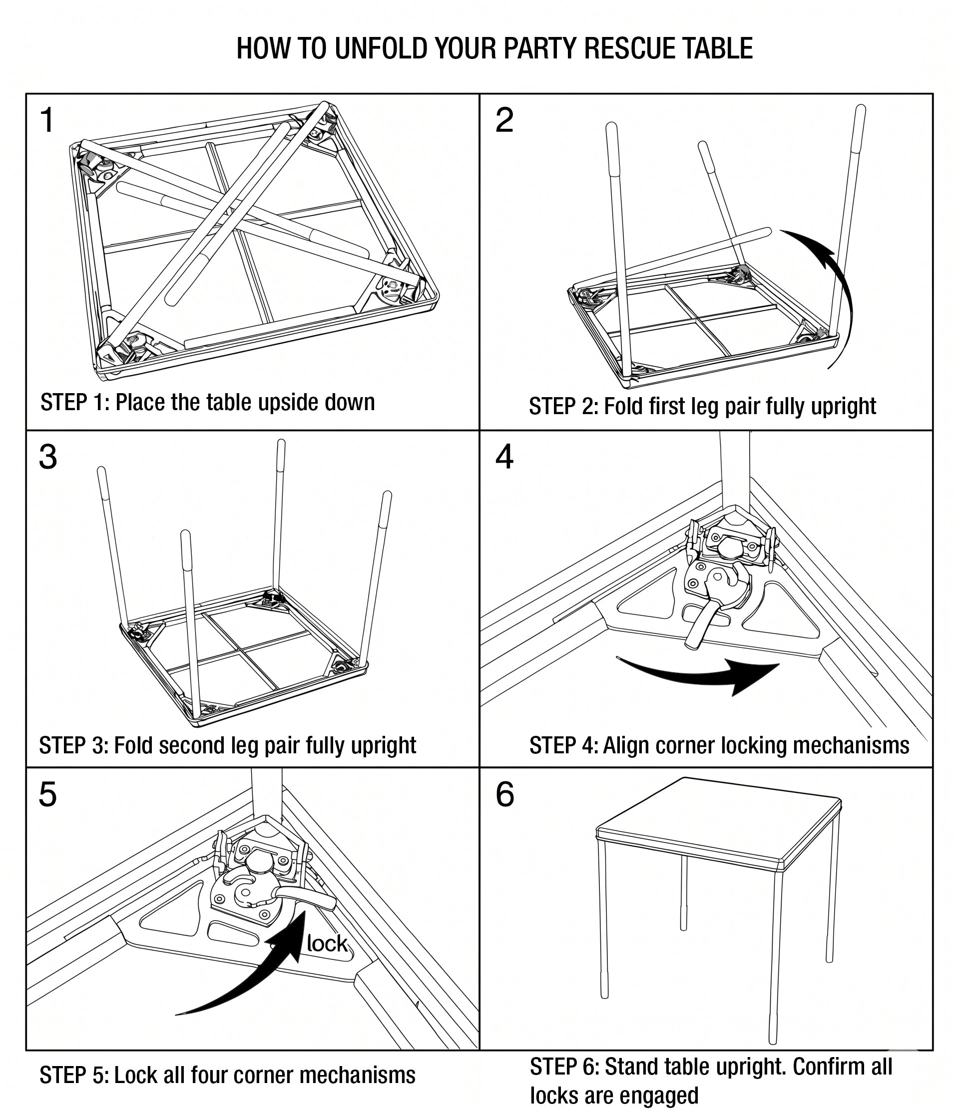 Party Rescue – Table
