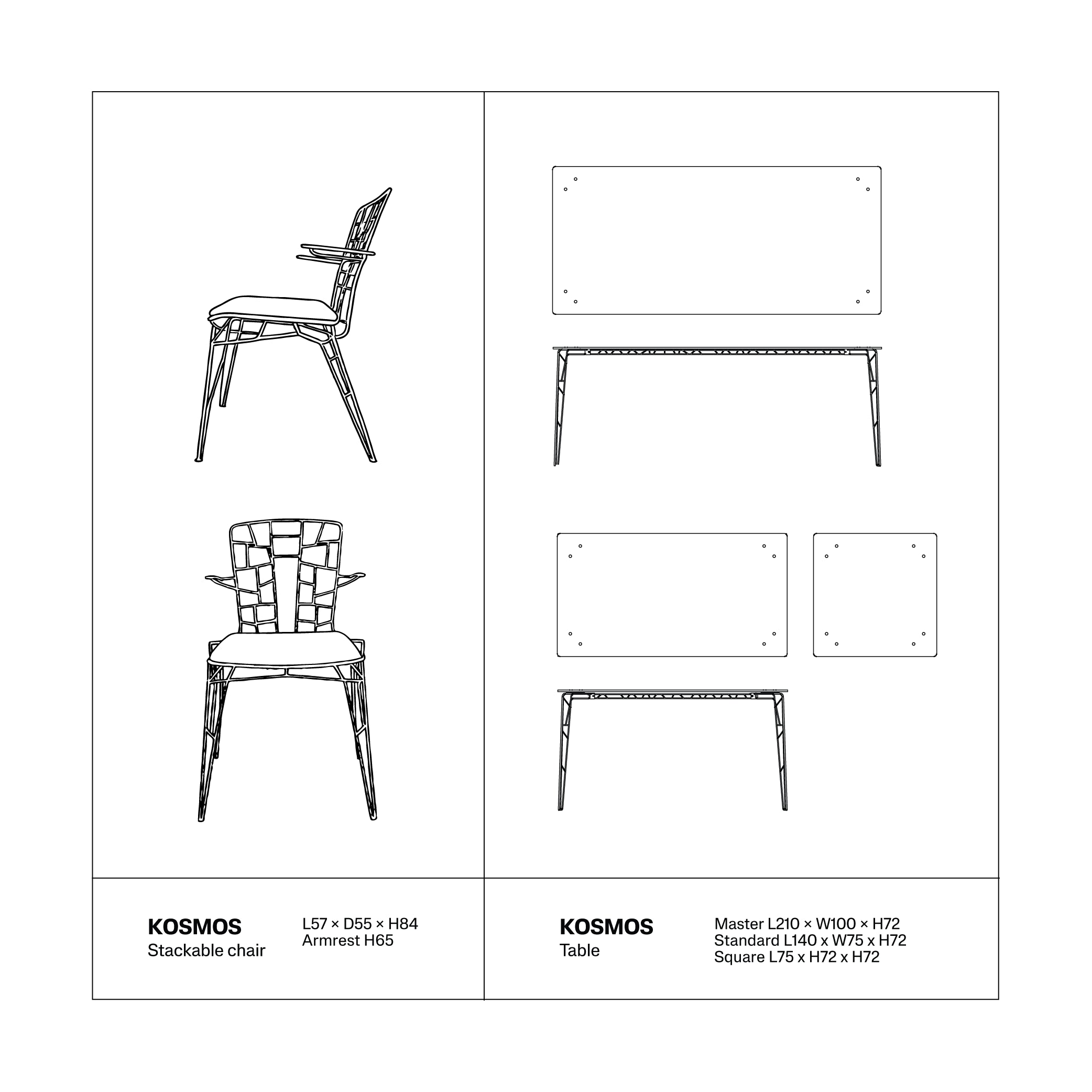 KOSMOS – Table